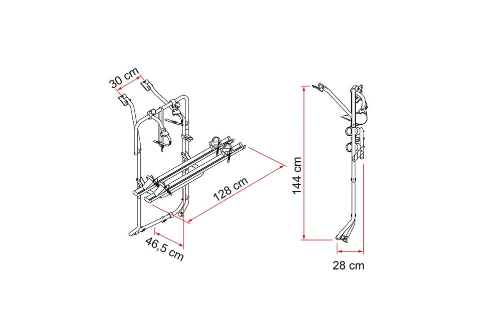 Fiamma Carry-Bike VW T5 D/ T6 D