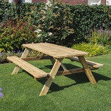 Picknicktafel "DeLuxe" - Geimpregneerd - 180 cm Picknicktafel "DeLuxe" - Geimpregneerd - 180 cm
