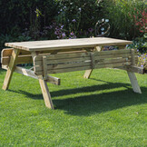 Picknicktafel "DeLuxe" - Geimpregneerd - 180 cm Picknicktafel "DeLuxe" - Geimpregneerd - 180 cm