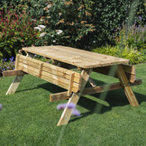 Picknicktafel "DeLuxe" - Geimpregneerd - 180 cm Picknicktafel "DeLuxe" - Geimpregneerd - 180 cm