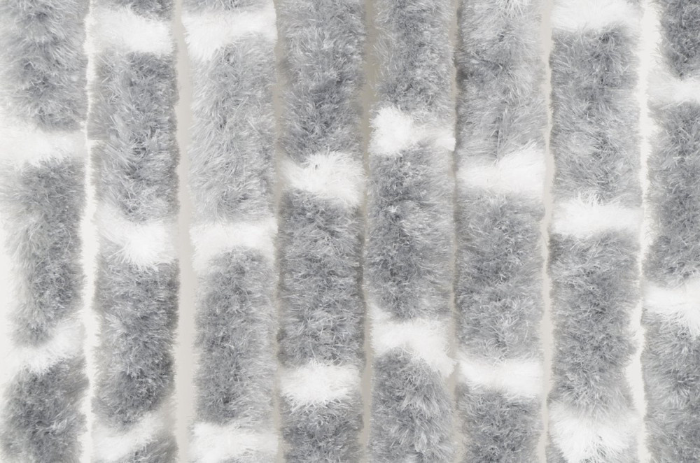 Arisol Chenille Gordijn 56x200 Grijs/Wit Arisol Chenille Gordijn 56x200 Grijs/Wit