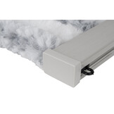 Arisol Chenille Gordijn 56x200 Grijs/Wit Arisol Chenille Gordijn 56x200 Grijs/Wit