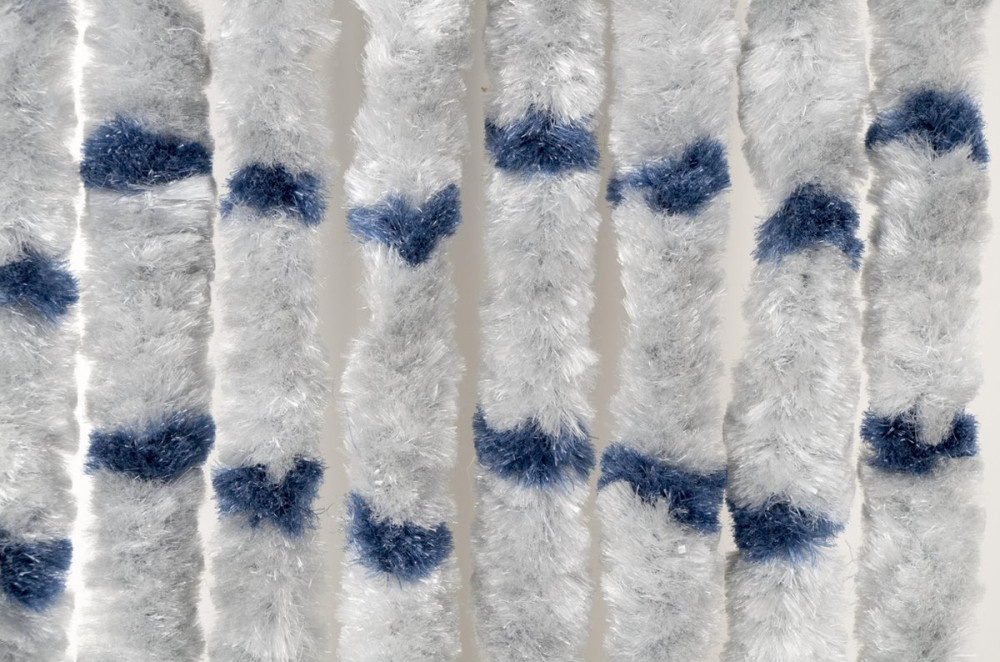 Arisol Chenille Gordijn 56x185 Blauw/Grijs Arisol Chenille Gordijn 56x185 Blauw/Grijs