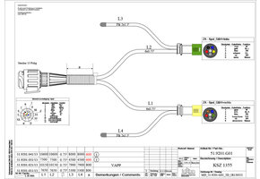 Jokon Aansluitkabel voor Opbouw Achterlicht 1937379