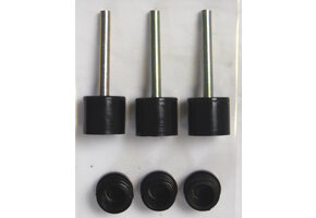 Campking Tentdoppen 28mm Boven/Onder 3st