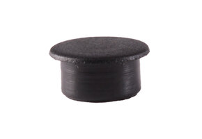 Chausson Schroefafdekking Zwart 8x4mm