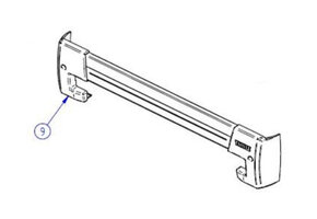 Thule Slide-Out G2 Eindkappen Ducato/Crafter 400
