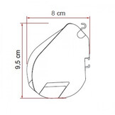 Fiamma F35Pro 220 Titanium-Royal Blue Fiamma F35Pro 220 Titanium-Royal Blue