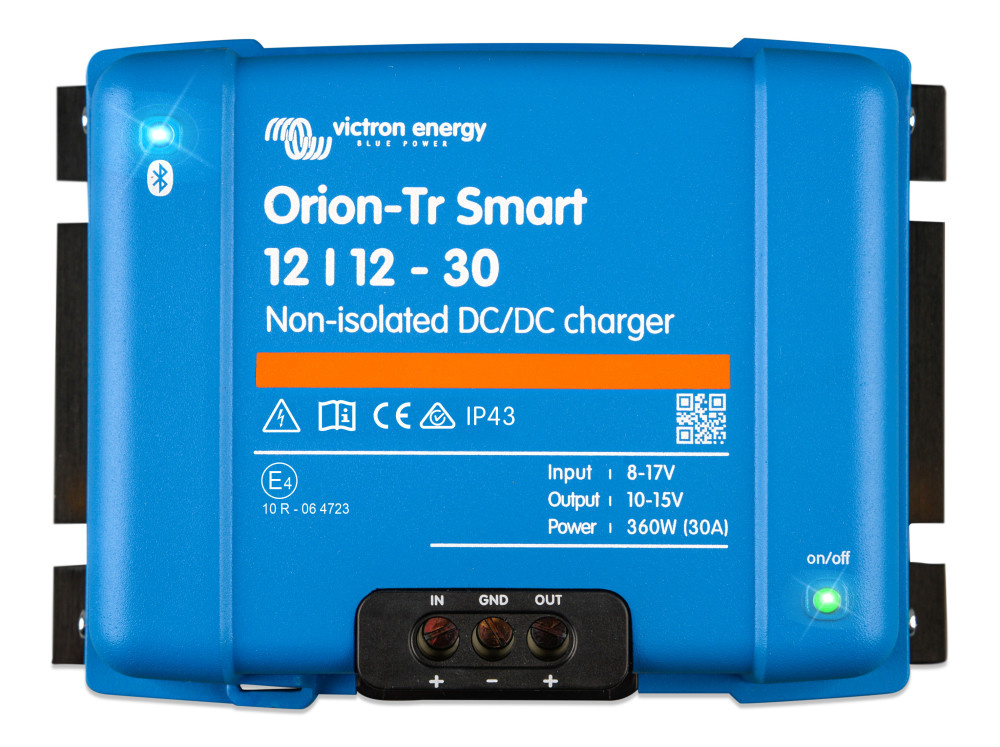 Victron Acculader Orion-Tr Smart 12/12 30A Niet Geïsoleerd Victron Acculader Orion-Tr Smart 12/12 30A Niet Geïsoleerd
