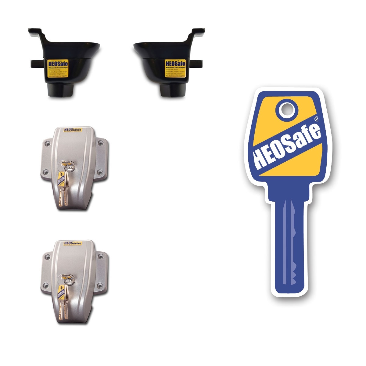 HEOSafe Van Security Set Transit >2021 Grijs