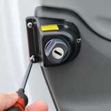 HEOSafe Security Set Cabine Ford Transit >2014 Zwart HEOSafe Security Set Cabine Ford Transit >2014 Zwart