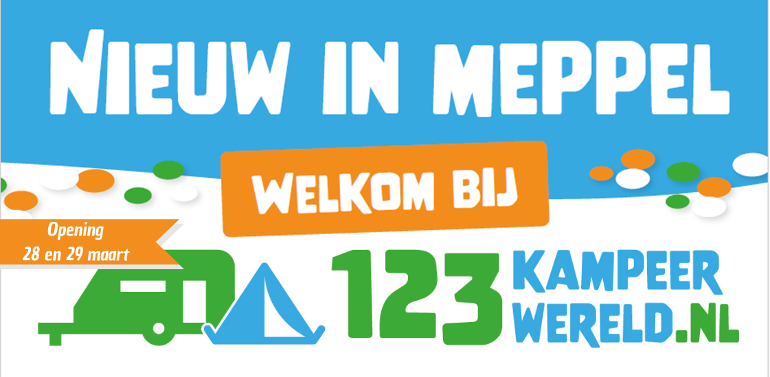 Update (verbouw) Kampeerwinkel Meppel