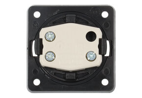 Berker Jalouzie Drukcontact Flow/Pure Inbouw Chroom Mat