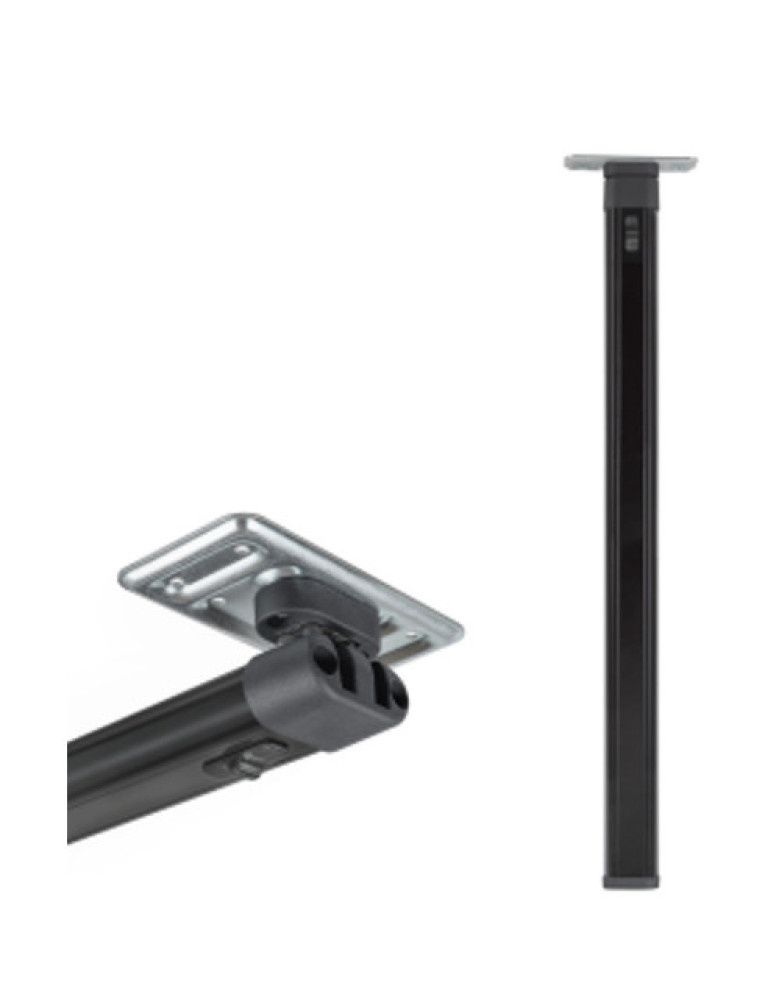 Klaptafelpoot Antraciet Bovenknik 67.5cm Klaptafelpoot Antraciet Bovenknik 67.5cm