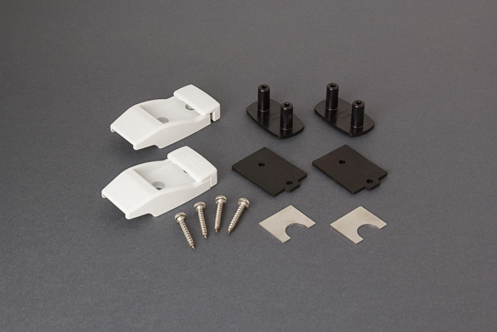 Fiamma Wall Brackets Plastic 2st. Fiamma Wall Brackets Plastic 2st.