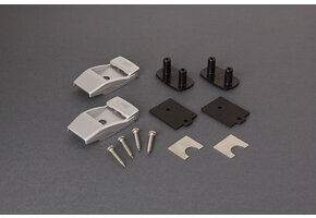 Fiamma Wall Brackets Aluminium Titanium 2st.