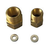 GOK Gastester Verb.koppeling G1/4LH-Kn-u G1/2LH-KN