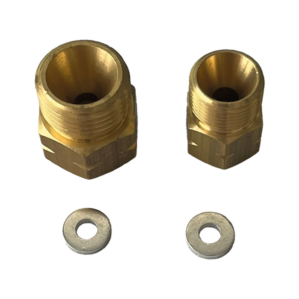 GOK Gastester Verb.koppeling G1/4LH-Kn-u G1/2LH-KN