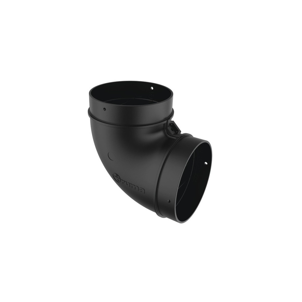 Truma Bocht BG 80mm Zwart
