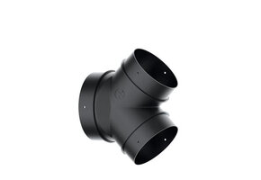 Truma Y-stuk 80mm Zwart
