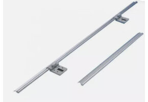 Tafelbladrail Aluminium Compleet