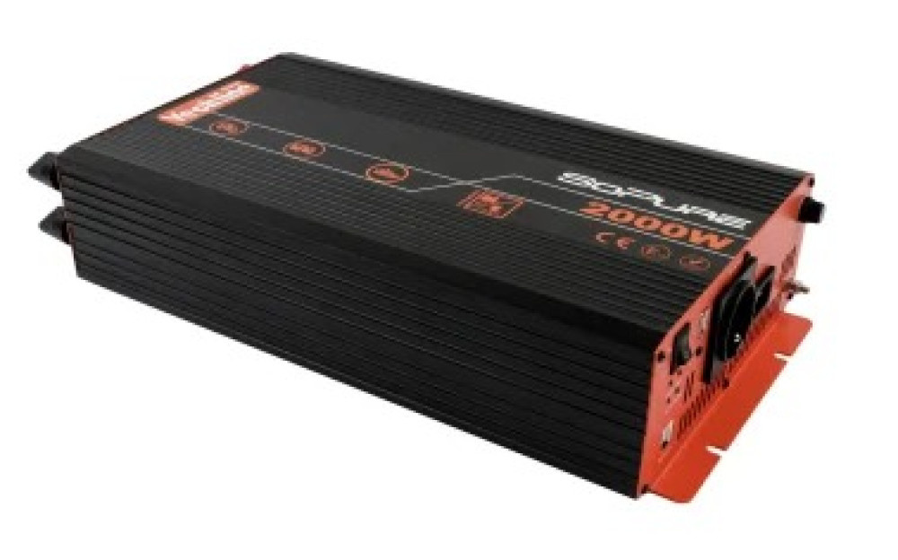 Vechline SoPure Omvormer Pure Sinus V2 2000W Vechline SoPure Omvormer Pure Sinus V2 2000W