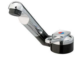 Reich Mengkraan Keramik DeLuxe Chroom/Zwart