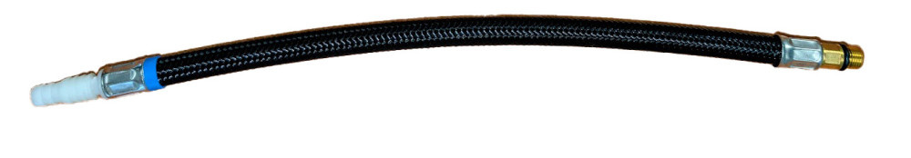 Comet flex nylonslang blauwe ring 350 mm M10x1 Comet flex nylonslang blauwe ring 350 mm M10x1