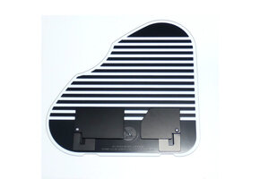 SHB330 glasplaat hitte bestendig SSPA0213 rechts