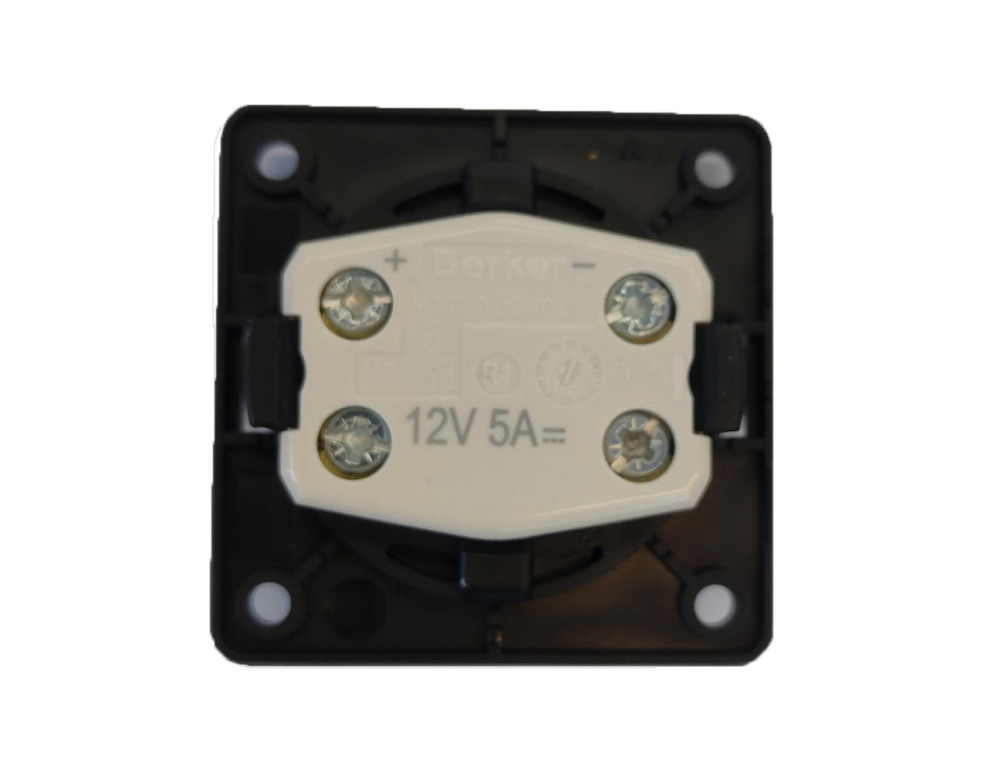 Berker Aan/Uitschakelaar Flow/Pure met Lampje Inbouw Chroom Hoogglans 1