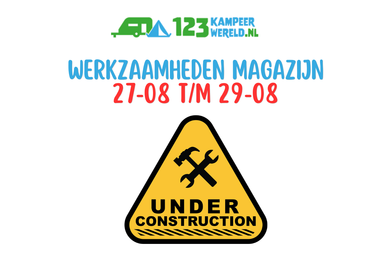 Werkzaamheden magazijn 27-08 t/m 29-08