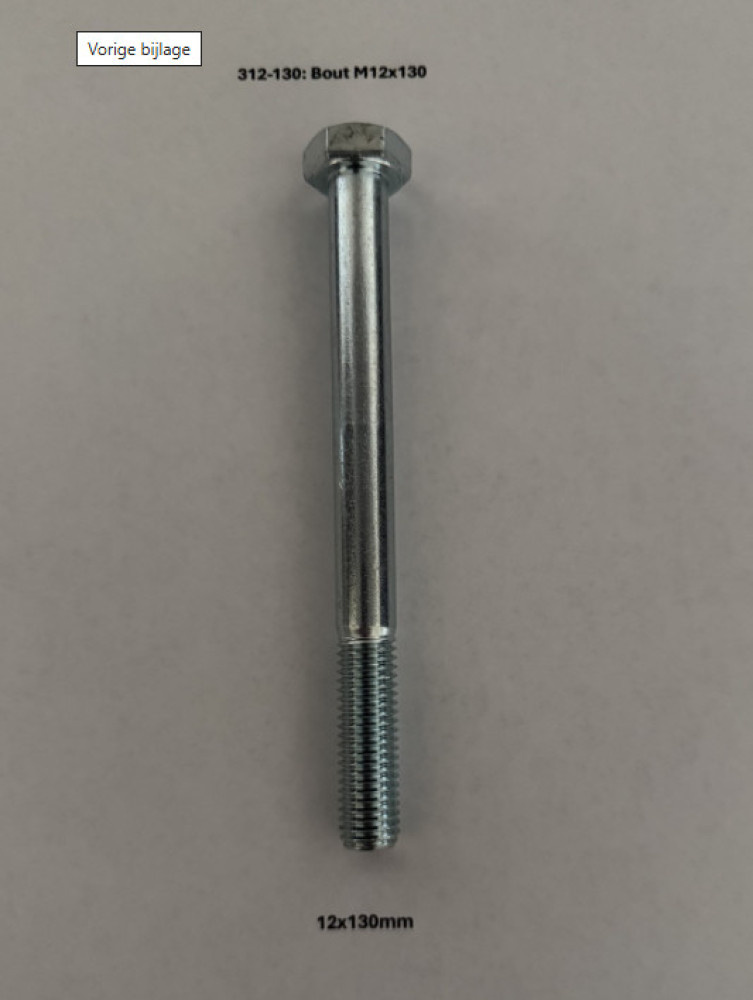 DoubleLock Bout M12x130 Compact Serie