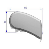 Thule 9200 230V 600 Antraciet-Mystic Grey