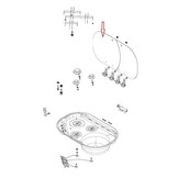 Dometic MO8323 Afdekplaat Glas Links