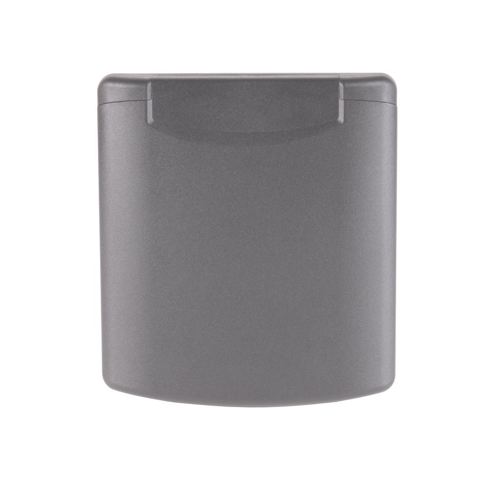 Deksel Inbouwstekkerdoos Design 2014 Antraciet Deksel Inbouwstekkerdoos Design 2014 Antraciet