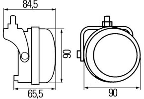 Hella Dagrijverlichtingsset LED 12/24V