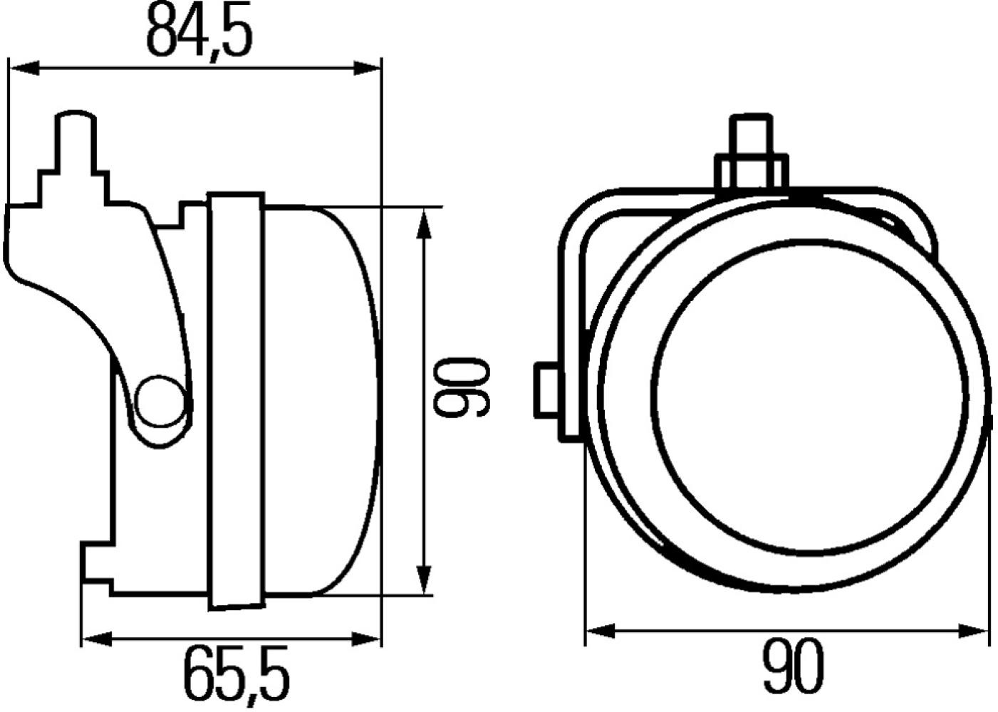 Hella Dagrijverlichtingsset LED 12/24V Hella Dagrijverlichtingsset LED 12/24V