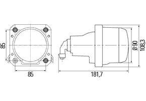 Hella Dimlicht/Grootlicht Premium Bi-H7