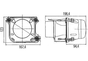 Hella Dimlicht/Grootlicht Bi-Xenon D2S