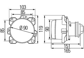Hella Dimlicht Classic H7