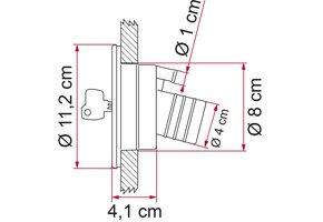 Fiamma Water Cap Black