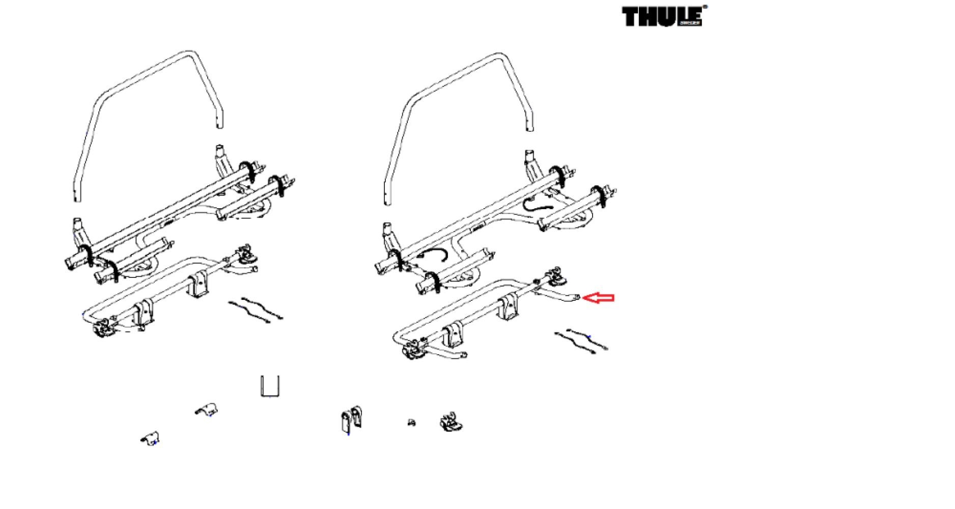 Thule Caravan SuperB XT Platform Complete Black