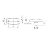 Jokon Zijmarkering SMLR1006 Rechthoekig Inbouw Oranje Jokon Zijmarkering SMLR1006 Rechthoekig Inbouw Oranje