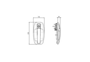 Deurslot FAP Buitendeel