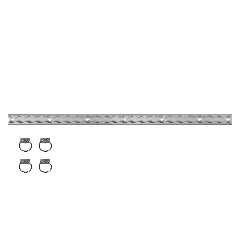 HTD Garage Bar Set 2x60cm + 4 Ringen HTD Garage Bar Set 2x60cm + 4 Ringen