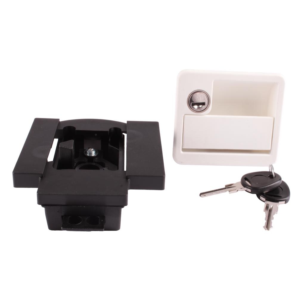 Deurslot Compleet Olympia Wit 152x120mm Deurslot Compleet Olympia Wit 152x120mm