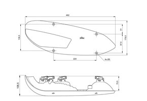 Jokon Achterlicht L3000 Rem/ Knipper/ Mist/ Achteruitrij/ Driehoek Reflector Links