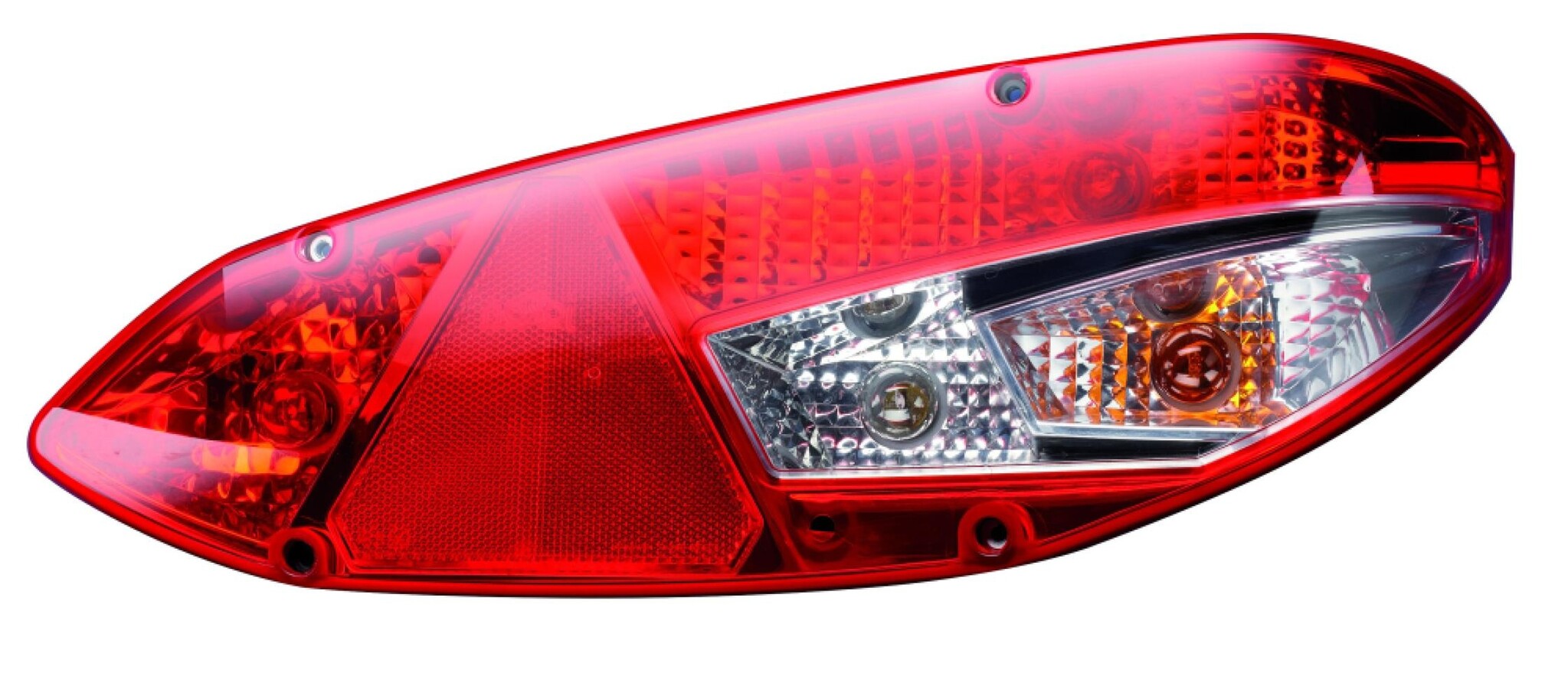 Jokon Achterlicht L3000 Rem/ Knipper/ Mist/ Achteruitrij/ Driehoek Reflector Rechts Jokon Achterlicht L3000 Rem/ Knipper/ Mist/ Achteruitrij/ Driehoek Reflector Rechts