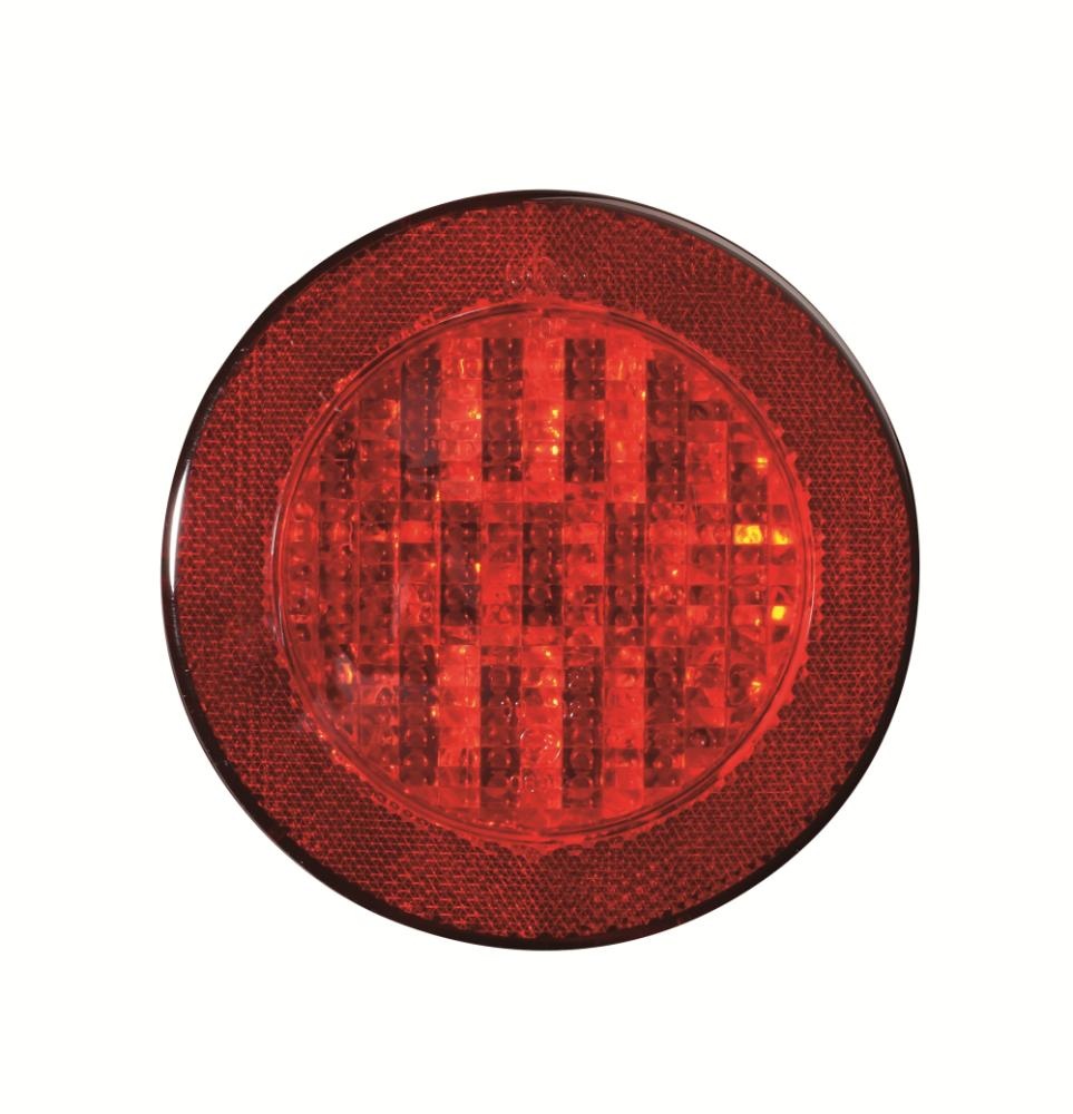 Jokon Mistlicht LED 730 met Reflector Rond Rood Jokon Mistlicht LED 730 met Reflector Rond Rood