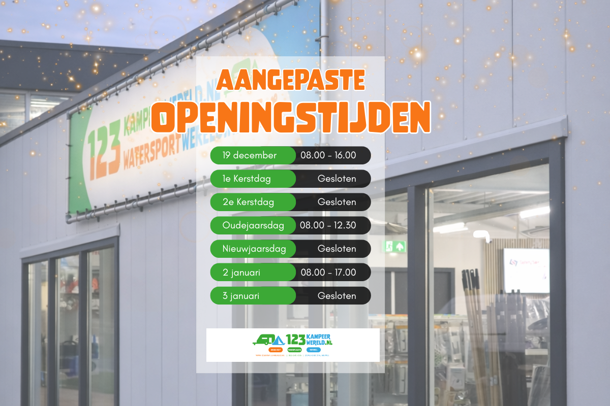 Fijne feestdagen! | Aangepaste openingstijden 